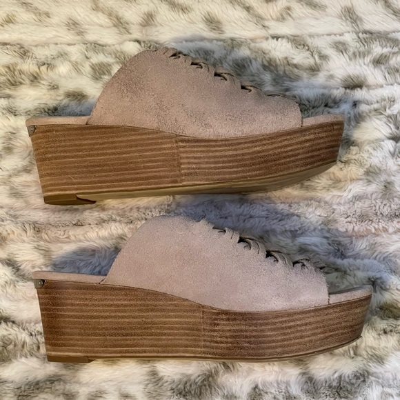 Michael Kors Leather Clogs Sz 10M - Picture 5 of 9